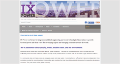 Desktop Screenshot of ixpower.com